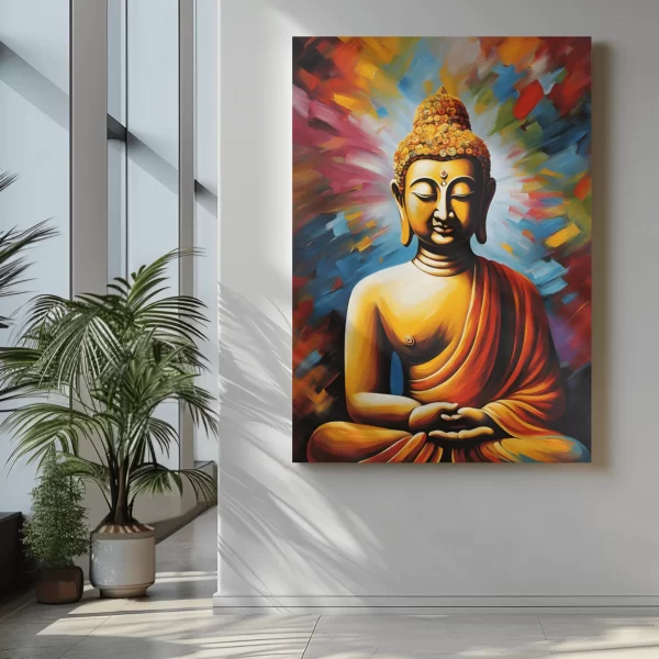 Buddha's splash of peace