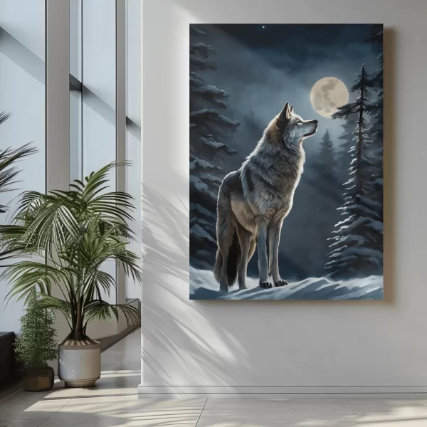 Twilight Timber: Wolf and Pine